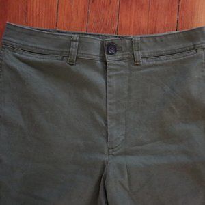 Madewell Emmett High Waist Crop Wide Leg Pants